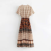 Olivelle - Women's Boho Maxi Dress